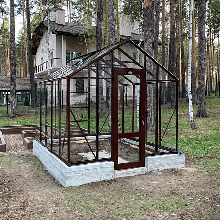 Теплица botanik standard под стекло | 2,8х1,8 м.